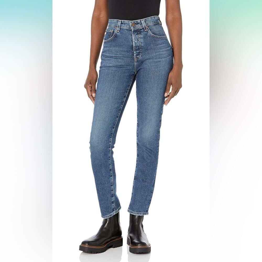 AG Jeans Alexxis Slim High Rise Vintage Fit  Contour 360  Size 32R